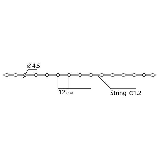 Vertical Blinds Operating Control Chain